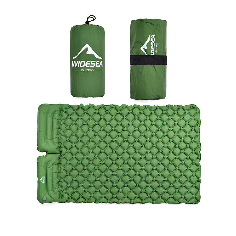 camping matte Camping Inflatable Moisture-Proof Mat Double Portable Ultra-Light Mat – Outdoor Squads